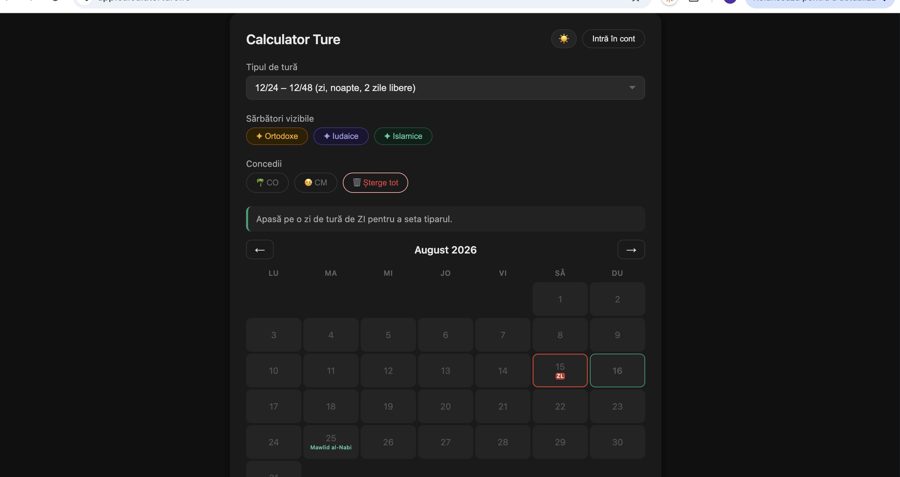 Calculatorture.ro